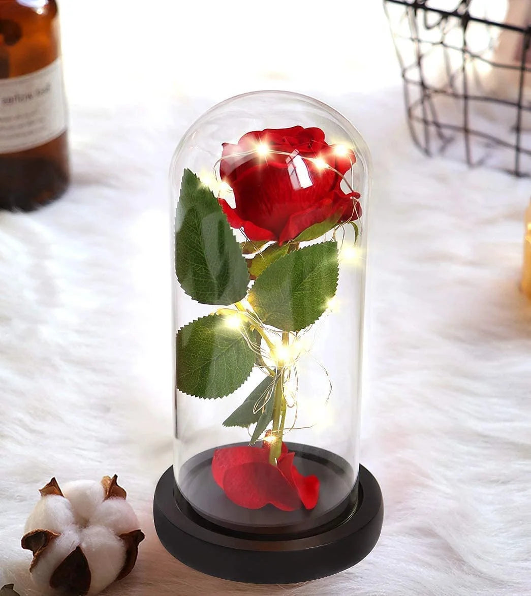 Preserved Red Rose – Perfect Gifts for Valentine's Day, Birthdays, and other occasions