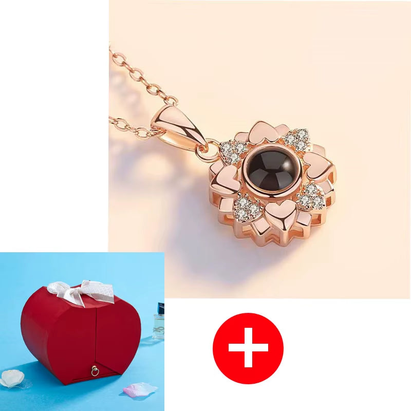 2023 Christmas Gift Red&Black Apple Jewelry Box Eternal Rose for Girl Birthday Mother'S Day Valentine'S Day New Year Gift